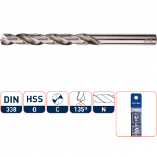 ROTEC HSS-G METAALBOOR SPLITPOINT 4,5MM ROTEC HSS-G METAALBOOR SPLITPOINT 4,5MM