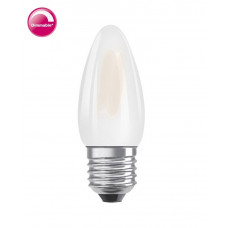 OSRAM LED KAARSLAMP DIMBAAR 5W (40W) E27 827 MAT OSRAM LED KAARSLAMP DIMBAAR 5W (40W) E27 827 MAT