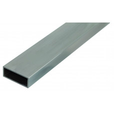 ALUMINIUM BUIS BLANK RECHTHOEKIG 50X20X2MM 1MTR