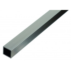 ALUMINIUM BUIS BLANK VIERKANT 20X20X1,5MM 2MTR ALUMINIUM BUIS BLANK VIERKANT 20X20X1,5MM 2MTR
