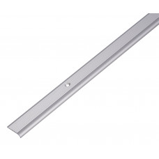 ALUMINIUM TRAPKANT ZILVER 1MTR 23X5MM ALUMINIUM TRAPKANT ZILVER 1MTR 23X5MM
