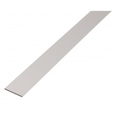ALUMINIUM PLAT ZILVER 15X2MM 1MTR ALUMINIUM PLAT ZILVER 15X2MM 1MTR