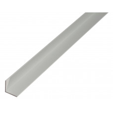 ALUMINIUM HOEK ZILVER 10X10X1MM 1MTR ALUMINIUM HOEK ZILVER 10X10X1MM 1MTR