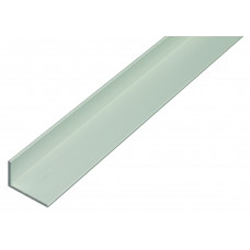 ALUMINIUM HOEK ZILVER 60X25X2MM 1MTR ALUMINIUM HOEK ZILVER 60X25X2MM 1MTR