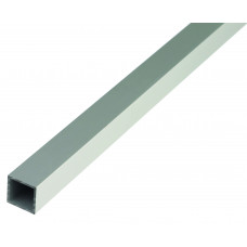 ALUMINIUM BUIS ZILVER VIERKANT 2M 25X25X1,5MM ALUMINIUM BUIS ZILVER VIERKANT 2M 25X25X1,5MM