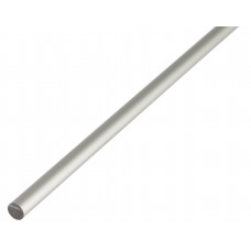 ALUMINIUM 5MM MASSIEF ROND ZILVER GEANODISEERD 2MTR ALUMINIUM 5MM MASSIEF ROND ZILVER GEANODISEERD 2MTR