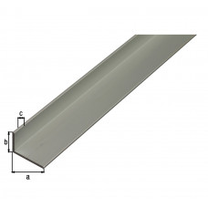 ALUMINIUM HOEK ZILVER 30X15X2MM 2MTR ALUMINIUM HOEK ZILVER 30X15X2MM 2MTR