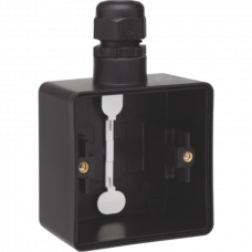 NIKO HYDRO OPBOUWDOOS 1V + 1 INGANG + M20 WARTEL ZWART NIKO HYDRO OPBOUWDOOS 1V + 1 INGANG + M20 WARTEL ZWART