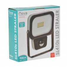 NOVA LED STRALER SL410S SLIMLINE +SENSOR 10W 4000K 900 LUMEN NOVA LED STRALER SL410S SLIMLINE +SENSOR 10W 4000K 900 LUMEN