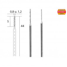 PROXXON 2X SPIRAALBOOR DIAMANT 0,8+1,2MM 28255 PROXXON 2X SPIRAALBOOR DIAMANT 0,8+1,2MM 28255