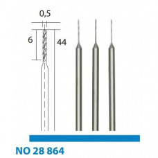PROXXON 3X SPIRAALBOOR MIKRO 0,5MM 28864 PROXXON 3X SPIRAALBOOR MIKRO 0,5MM 28864