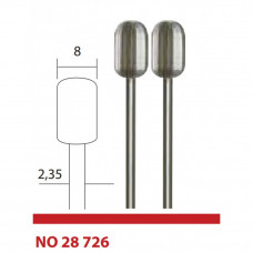 PROXXON 2X CILINDER- FREES Ø 8MM 28726 PROXXON 2X CILINDER- FREES Ø 8MM 28726