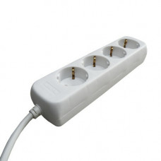 TAFELDOOS 4V +RA 3MTR SNOER 3X1MM² WIT TAFELDOOS 4V +RA 3MTR SNOER 3X1MM² WIT