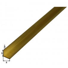 MESSING HOEK 10X10X1,0MM 1MTR MESSING HOEK 10X10X1,0MM 1MTR