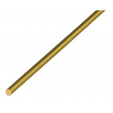 MESSING RONDE STAAF 4MM 1MTR MESSING RONDE STAAF 4MM 1MTR