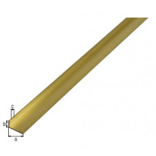 MESSING HOEK 20X10X1,5MM 1MTR MESSING HOEK 20X10X1,5MM 1MTR