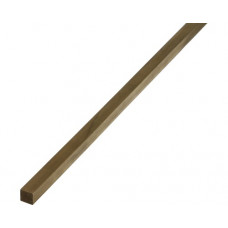 MESSING VIERKANT 6X6MM 1MTR MESSING VIERKANT 6X6MM 1MTR