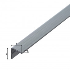 RVS HOEKPROFIEL 20X20X1,5MM 1MTR RVS HOEKPROFIEL 20X20X1,5MM 1MTR
