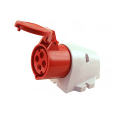 WANDKONTAKTDOOS 4-POLIG 32A 380V CEE WANDKONTAKTDOOS 4-POLIG 32A 380V CEE