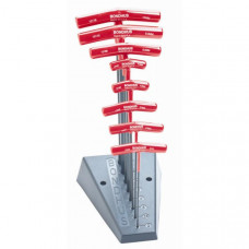 BONDHUS T-GREEP INBUSSLEUTEL SET 2-10MM BONDHUS T-GREEP INBUSSLEUTEL SET 2-10MM
