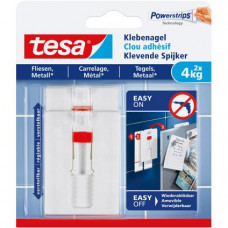 TESA 2X 4KG ZELFKLEVENDE SPIJKER VERSTELBAAR TEGELS & METAAL TESA 2X 4KG ZELFKLEVENDE SPIJKER VERSTELBAAR TEGELS & METAAL