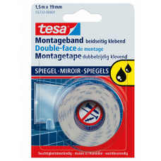 TESA SPIEGEL MONTAGETAPE 19MMX1,5MTR TRANSPARANT TESA SPIEGEL MONTAGETAPE 19MMX1,5MTR TRANSPARANT