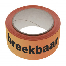 VERPAKKINGS- TAPE PVC BREEKBAAR ORANJE
