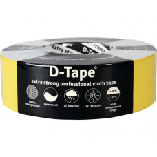 D-TAPE PERMANENT GEEL 50MM X 50MTR D-TAPE PERMANENT GEEL 50MM X 50MTR