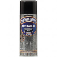 HAMMERITE HAMERSLAG ZWART SPUITBUS 400ML HAMMERITE HAMERSLAG ZWART SPUITBUS 400ML