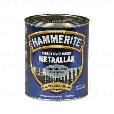 HAMMERITE HOOGGLANS ZILVERGRIJS 750ML