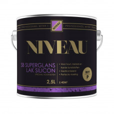 NIVEAU LAK SB SUPERGLANS (WIT/P) 2,5LTR NIVEAU LAK SB SUPERGLANS (WIT/P) 2,5LTR