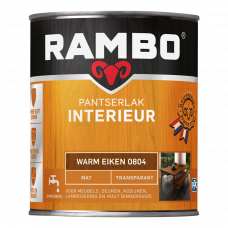 RAMBO INTERIEURLAK MAT 804 WARM EIKEN 750ML RAMBO INTERIEURLAK MAT 804 WARM EIKEN 750ML