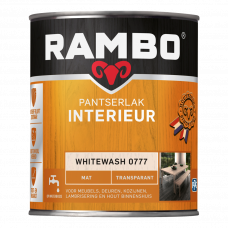 RAMBO INTERIEURLAK MAT 777 WHITEWASH 750ML RAMBO INTERIEURLAK MAT 777 WHITEWASH 750ML