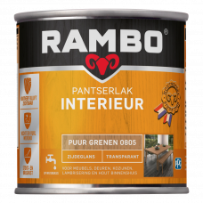 RAMBO INTERIEURLAK ZIJDEGLANS 805 PUUR GRENEN 250ML RAMBO INTERIEURLAK ZIJDEGLANS 805 PUUR GRENEN 250ML