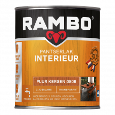 RAMBO INTERIEURLAK ZIJDEGLANS 806 PUUR KERSEN 750ML RAMBO INTERIEURLAK ZIJDEGLANS 806 PUUR KERSEN 750ML