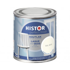 HISTOR HOUTLAK ZIJDEGLANS WIT RAL 9010 250ML HISTOR HOUTLAK ZIJDEGLANS WIT RAL 9010 250ML