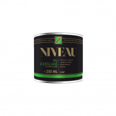 NIVEAU LAK PU ZIJDEGLANS TERPENTINE (WIT/P) 250ML NIVEAU LAK PU ZIJDEGLANS TERPENTINE (WIT/P) 250ML