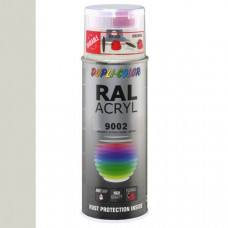 DUPLICOLOR ACRYL RAL 9002 GRIJSWIT HOOGGLANS 400ML DUPLICOLOR ACRYL RAL 9002 GRIJSWIT HOOGGLANS 400ML