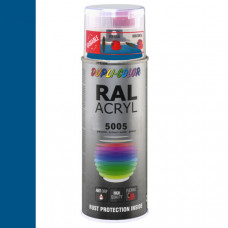 DUPLICOLOR ACRYL RAL 5005 SIGNAAL BLAUW HOOGGLANS 400ML DUPLICOLOR ACRYL RAL 5005 SIGNAAL BLAUW HOOGGLANS 400ML