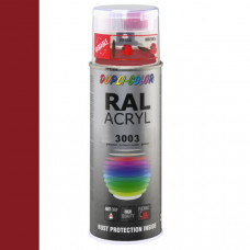 DUPLICOLOR ACRYL RAL 3003 ROBIJN ROOD HOOGGLANS 400ML DUPLICOLOR ACRYL RAL 3003 ROBIJN ROOD HOOGGLANS 400ML