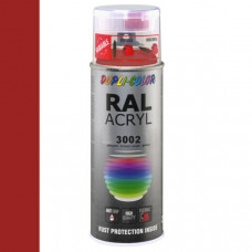 DUPLICOLOR ACRYL RAL 3002 KARMIJN ROOD HOOGGLANS 400ML DUPLICOLOR ACRYL RAL 3002 KARMIJN ROOD HOOGGLANS 400ML