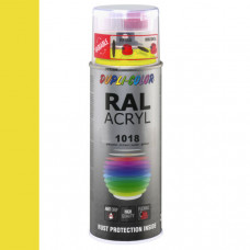 DUPLICOLOR ACRYL RAL 1018 ZINK GEEL HOOGGLANS 400ML DUPLICOLOR ACRYL RAL 1018 ZINK GEEL HOOGGLANS 400ML