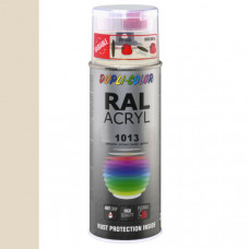 DUPLICOLOR ACRYL RAL 1013 PARELWIT HOOGGLANS 400ML DUPLICOLOR ACRYL RAL 1013 PARELWIT HOOGGLANS 400ML