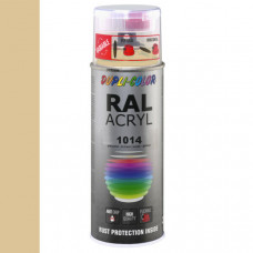 DUPLICOLOR ACRYL RAL 1014 IVOOR HOOGGLANS 400ML DUPLICOLOR ACRYL RAL 1014 IVOOR HOOGGLANS 400ML