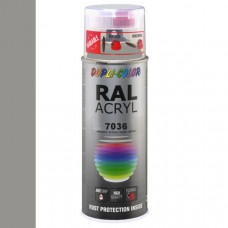 DUPLICOLOR ACRYL RAL 7036 PLATINA GRIJS HOOGGLANS 400ML DUPLICOLOR ACRYL RAL 7036 PLATINA GRIJS HOOGGLANS 400ML