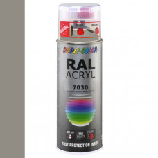 DUPLICOLOR ACRYL RAL 7030 STEENGRIJS HOOGGLANS 400ML DUPLICOLOR ACRYL RAL 7030 STEENGRIJS HOOGGLANS 400ML