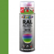 DUPLICOLOR ACRYL RAL 6018 GEELGROEN HOOGGLANS 400ML DUPLICOLOR ACRYL RAL 6018 GEELGROEN HOOGGLANS 400ML