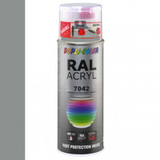 DUPLICOLOR ACRYL RAL 7042 VERKEERS GRIJS A HOOGGLANS 400ML DUPLICOLOR ACRYL RAL 7042 VERKEERS GRIJS A HOOGGLANS 400ML