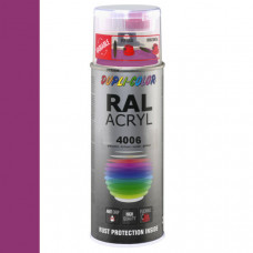 DUPLICOLOR ACRYL RAL 4006 PAARS HOOGGLANS 400ML DUPLICOLOR ACRYL RAL 4006 PAARS HOOGGLANS 400ML