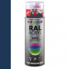 DUPLICOLOR ACRYL RAL 5003 SAFFIERBLAUW HOOGGLANS 400ML DUPLICOLOR ACRYL RAL 5003 SAFFIERBLAUW HOOGGLANS 400ML